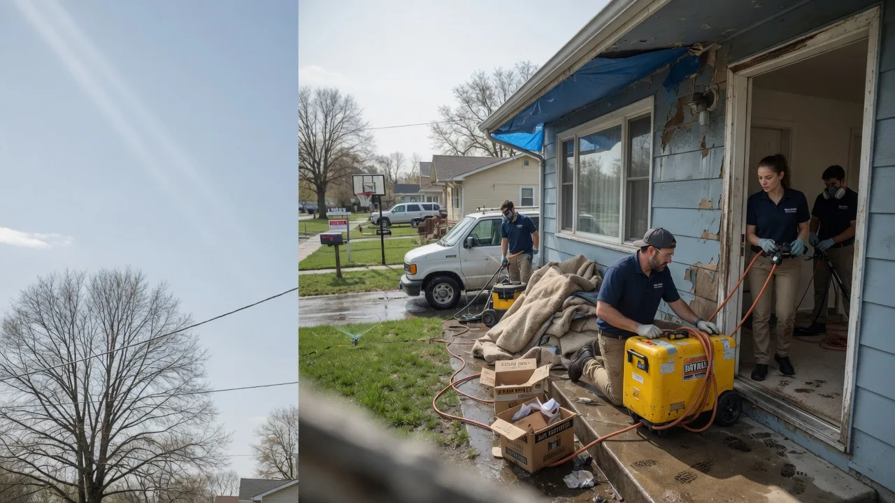 Basement Flood Cleanup in Chambersville, PA near me